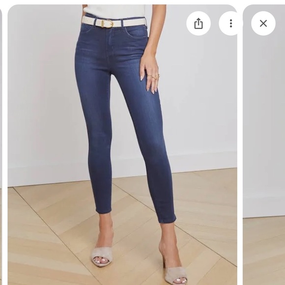 L'AGENCE Margot High-Rise Skinny Jeans Size 26 NWT - Picture 2 of 16